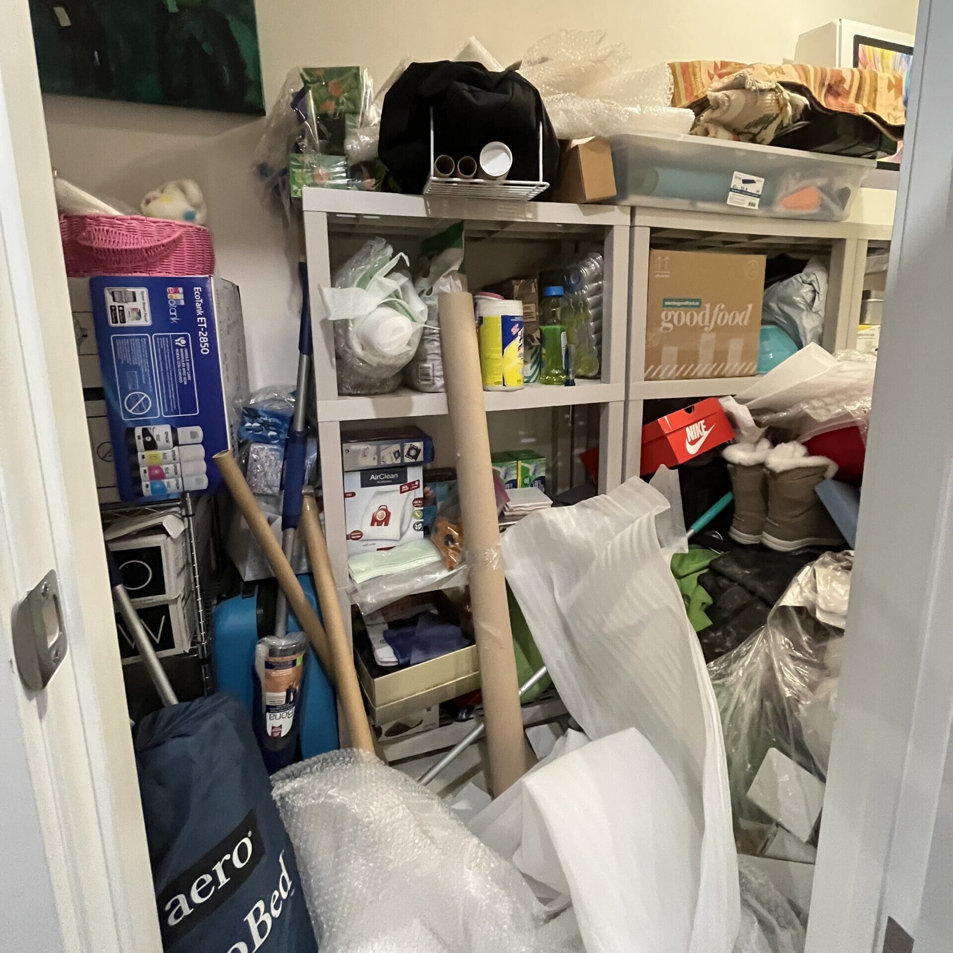 Professional Organizer Calgary Home Organization Before and After Images